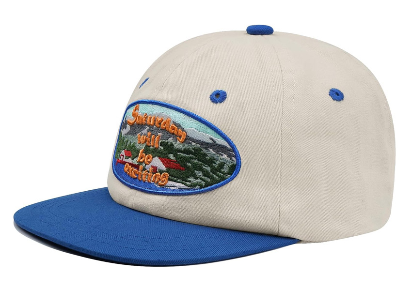 Custom Embroidery Patch Flat Brim Hats