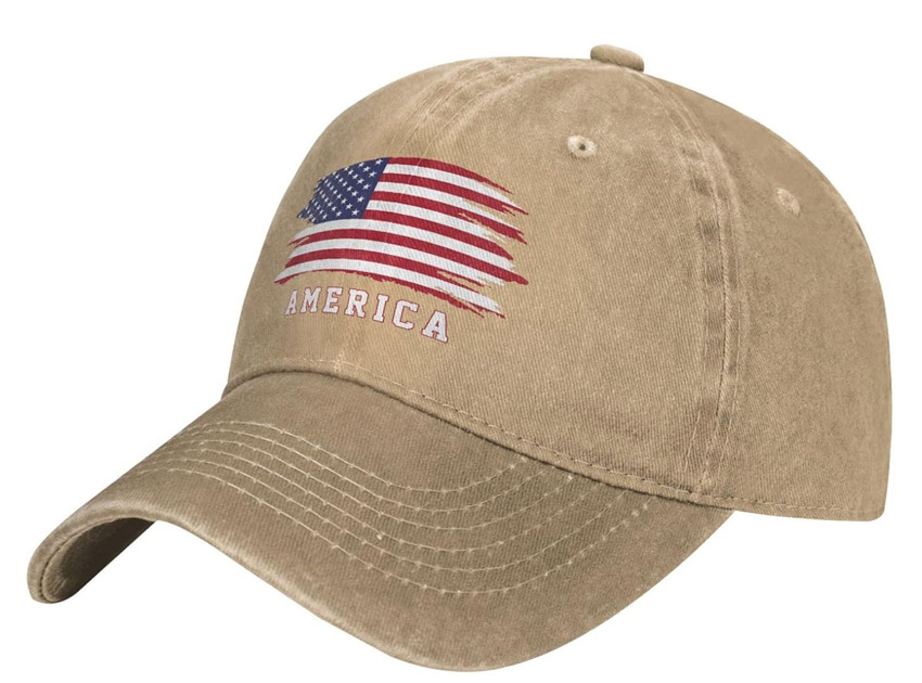 personalized national flag printed event souvenir custom caps