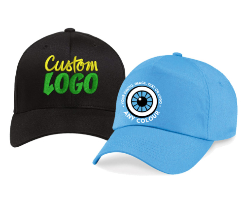 wholesale promotional baseball caps with custom logo