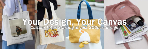 wholesale custom logo canvas shopping tote bags