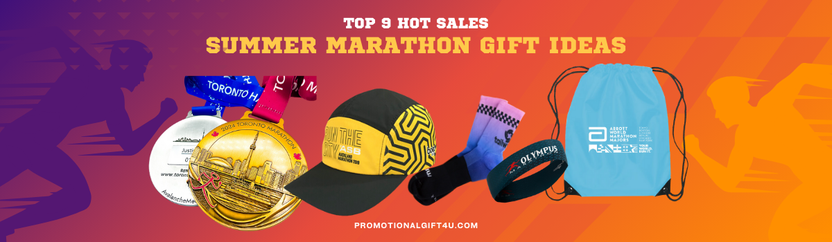 promotional custom logo summer marathon gift ideas