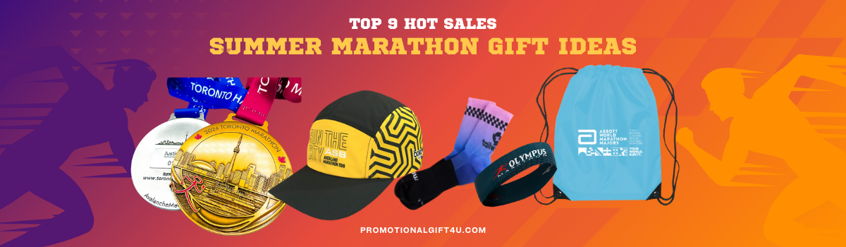 promotional custom logo summer marathon gift ideas