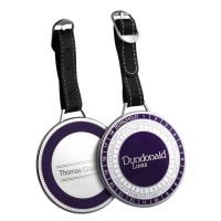 manufacturer custom logo metal golf luggage tags