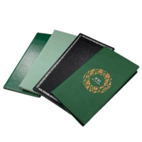 wholesale custom logo printed leather bill check presenters