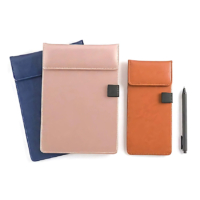 wholesale PU leather magnetic menu cover and bill holder
