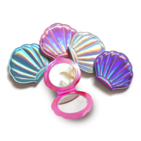 wholesale custom leather beauty makeup mirrors