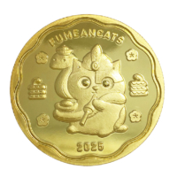 custom logo metal souvenir gold plated chrome coin