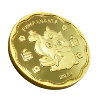 personalized gold plated souvenir proof coin