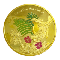 Custom Printed Gold Mint Coin