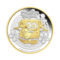 manufacturer custom logo cartoon souvenir minted two tone coin