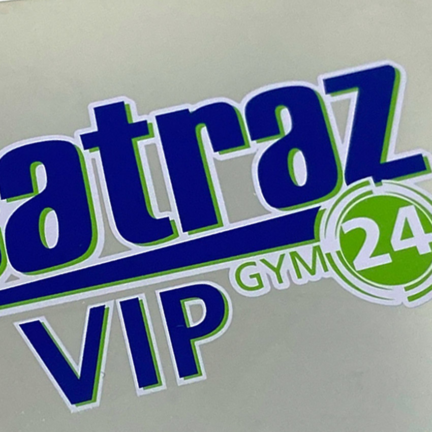 custom silkscreen printed mirror effect metal VIP card