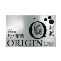 custom logo printed stainless steel business card