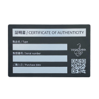custom logo guarantee metal card wholesale