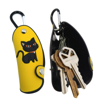 customized rubber PVC key holders