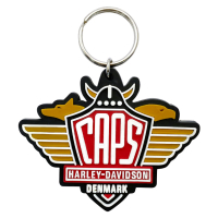 customized PVC Harley souvenir keychain