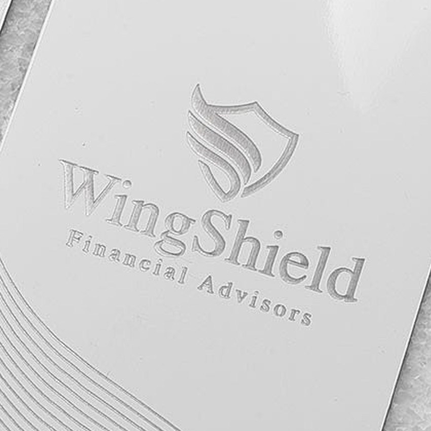 custom metal card with laser engraving