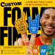 Promotional Sports Giveaway Custom Mini Foam Fingers