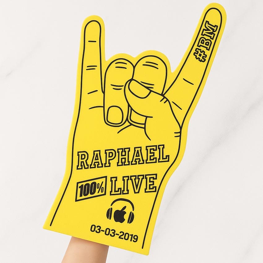 wholesale custom logo printed EVA Foam giant big cheering hand wholesale custom logo printed EVA Foam giant big cheering hand