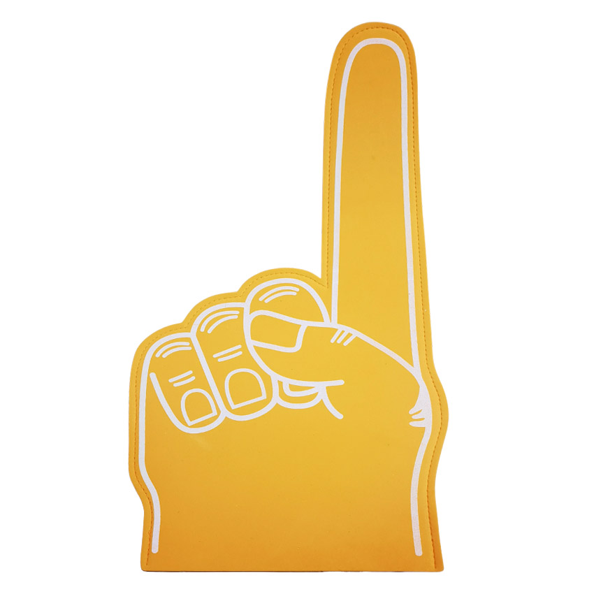Wholesale Index Pointing Up EVA Foam Finger Hand