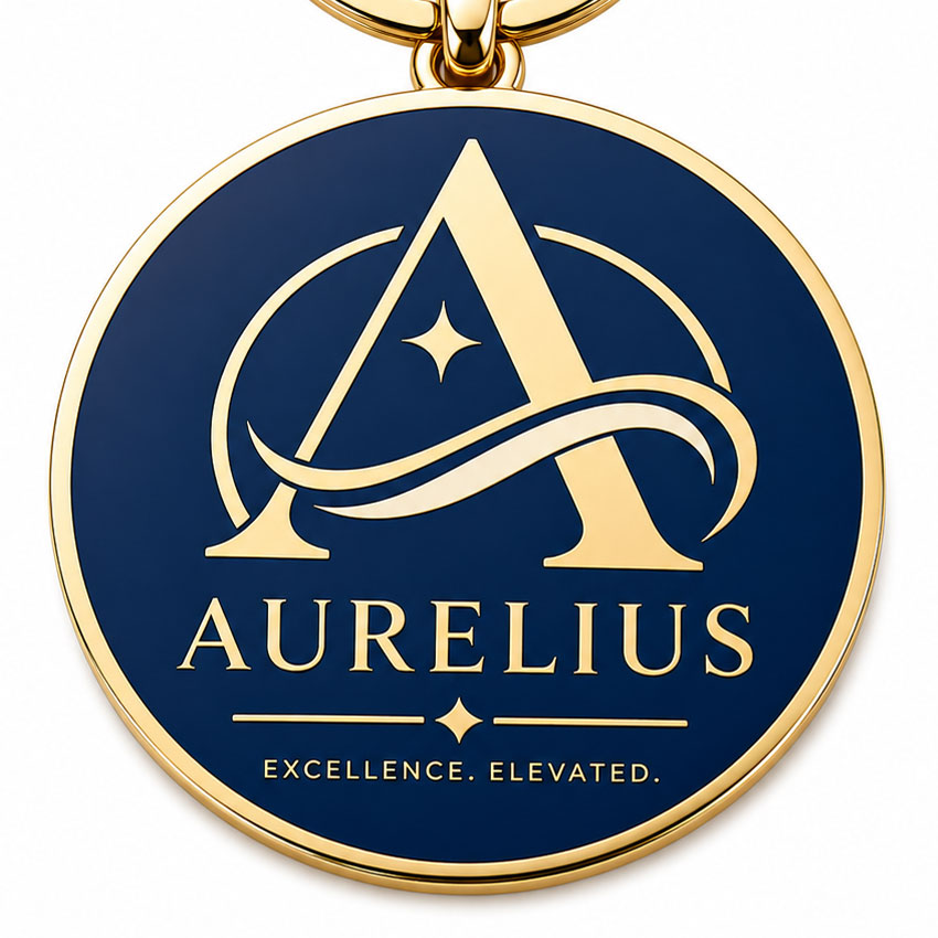 custom-hard-enamel-keychain Hard enamel metal keychain with smooth polished surface and premium finish