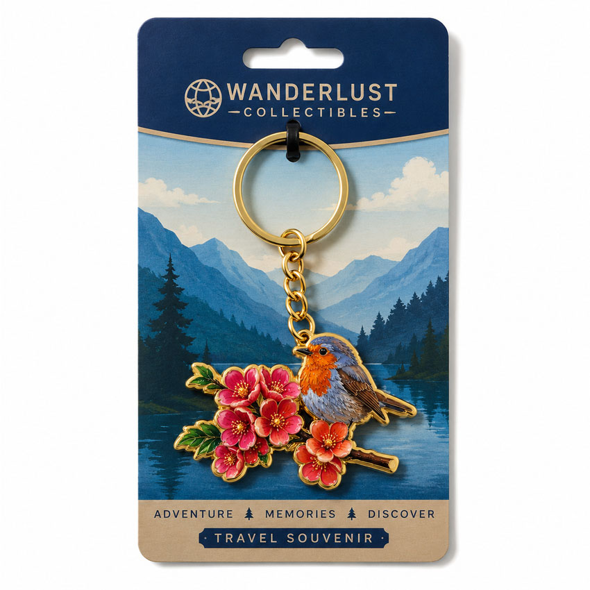 custom-keychain-packaging-2 Retail ready metal keychain attached to a custom printed backing card