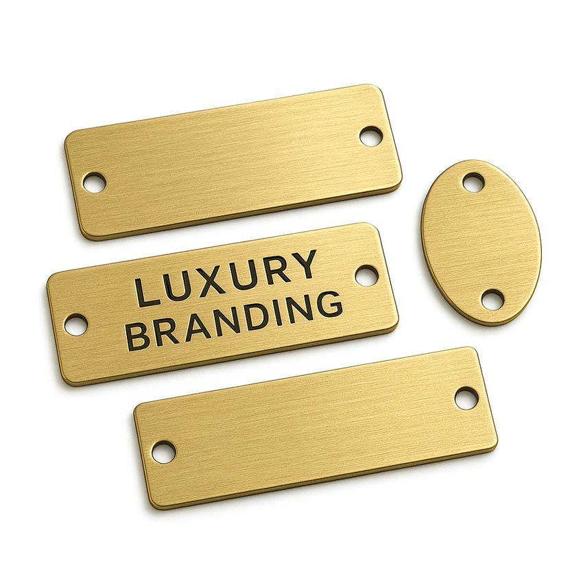 custom logo metal brass tags custom logo metal brass tags