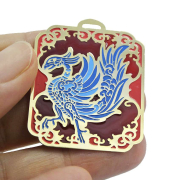 custom etched metal bookmarks wholesale