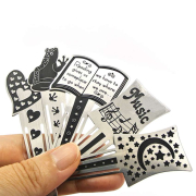 promotional metal etched bookmarks with your logo