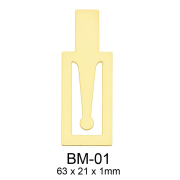 Custom metal bookmark attachment BM-01