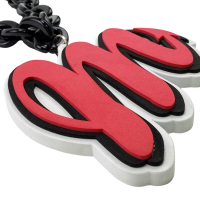 custom oversized sport team chain necklace