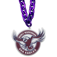Custom football turnover chain necklace wholesale