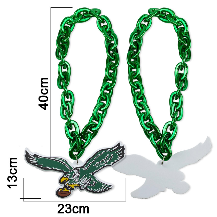 manufacturer custom logo turnover chain necklace wholesale