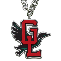 Manufacturer custom logo printed EVA team chain necklace