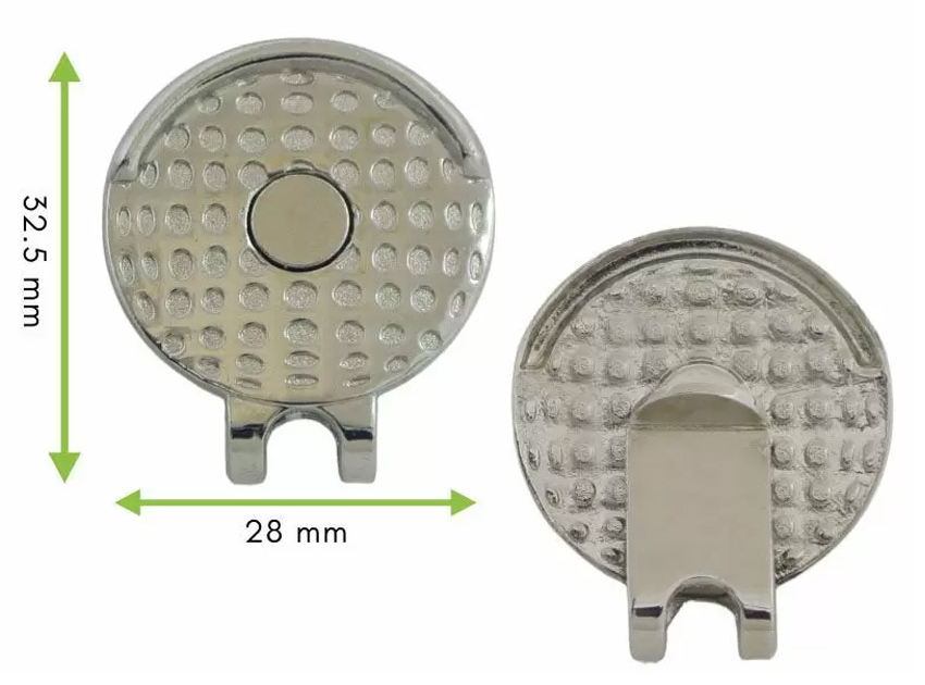 wholesale blank iron golf hat clips