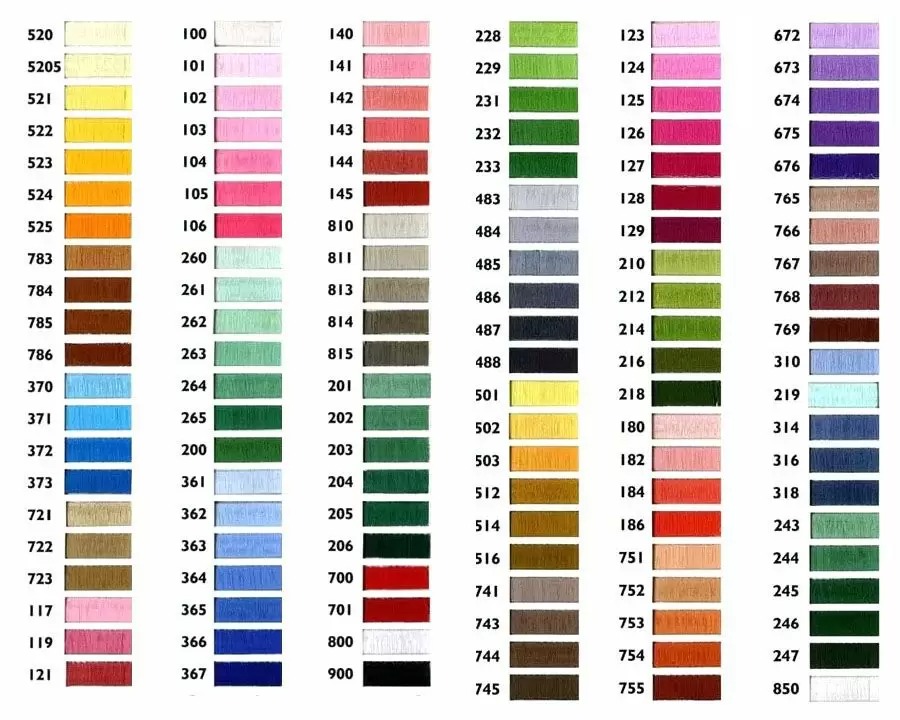 Thread Colors 1