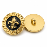 Scout Emblem Custom Soft Enamel Die Cast Button Wholesale