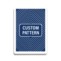 personalized pattern manufacture PVC poker cards wholesale