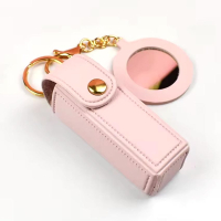 wholesale fashionable lipstick holder keychain