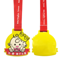customized mascot PVC souvenir medal