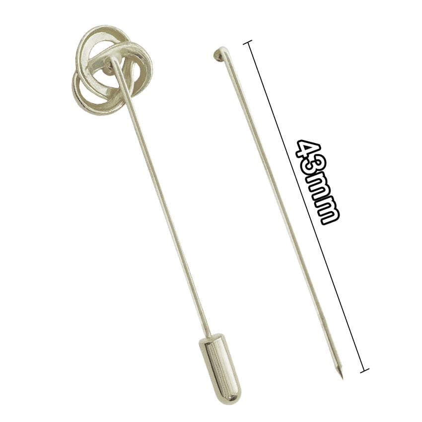 manufacturer custom hollowed logo stick pin with #127 fitting