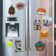Custom logo embroidery souvenir fridge magnets
