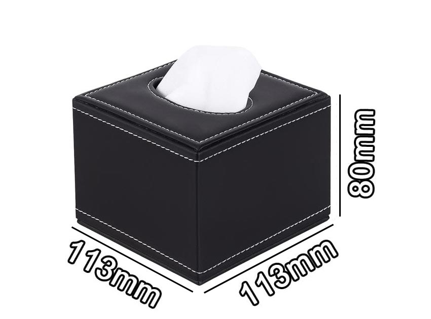 Wholesale PU Leather Square Tissue Box Holder Wholesale PU Leather Square Tissue Box Holder