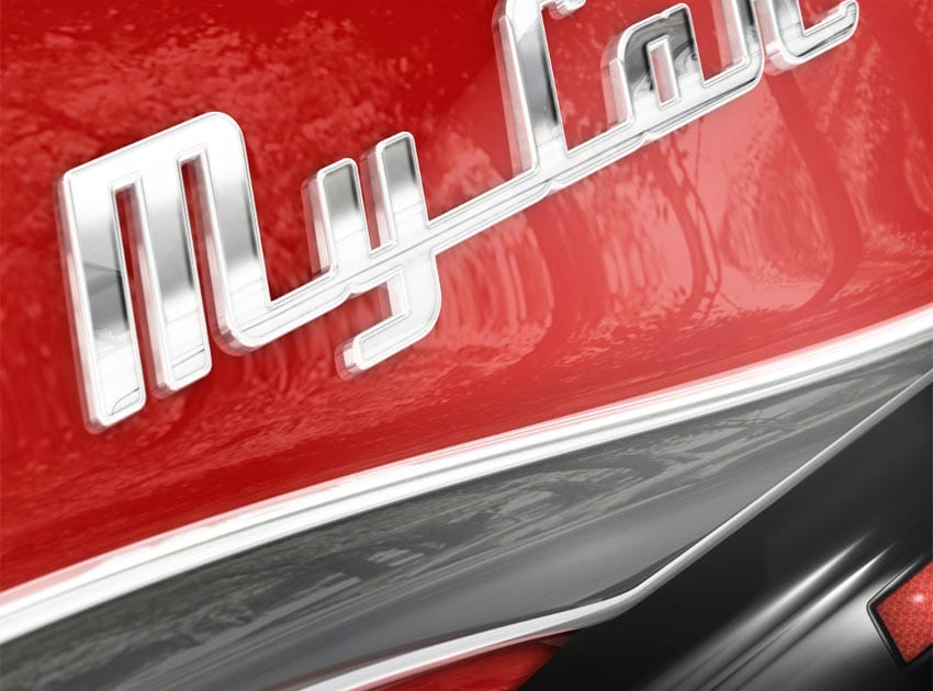 Manufacturer custom 3D ABS logo letters emblem car badge stickers