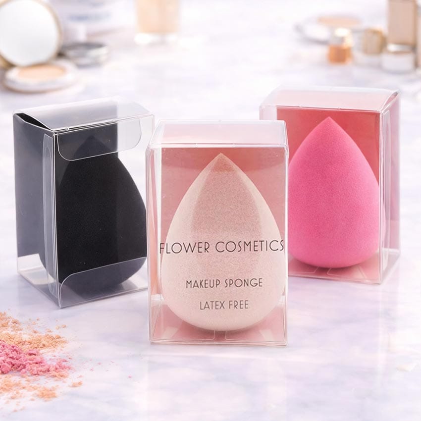 Custom Makeup Blender Sponge with Retail-Ready Packaging