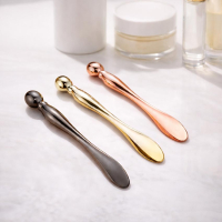 personalized logo metal eye massage applicator for eye cream application