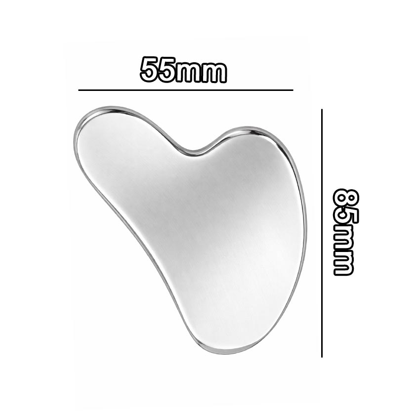 Custom Logo Heart Shape Gua Sha Massage Tool
