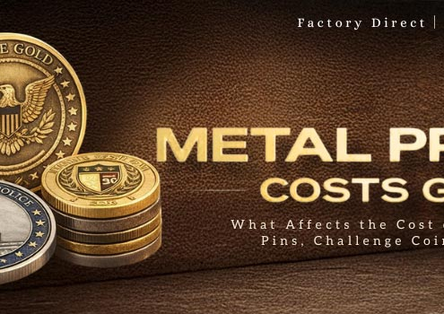 Cost Guide of Custom Lapel Pins, Challenge Coins & Medals