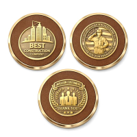 premium custom logo metal coaster wholesale