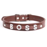 customizable slide letter dog collar wholesale