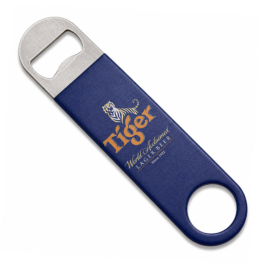 Stainless Steel with PVC Wrapped Promotion Can Beer Bottle Opener
